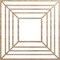 Ekena Millwork Raven Wood Fretwork Pierced Ceiling Medallion, Red Oak, 36"OD x 13 1/4"ID x 3/8"T CMWP36X36X0375RARO - alternate 1